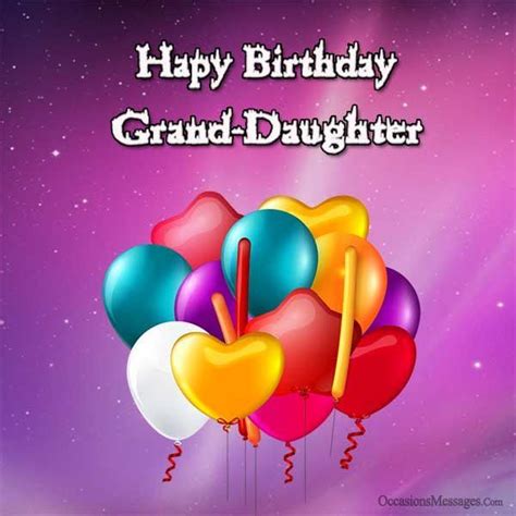 Https Occasionsmessages Com Birthday Birthday Wishes For Granddaughter Birthday Wishes