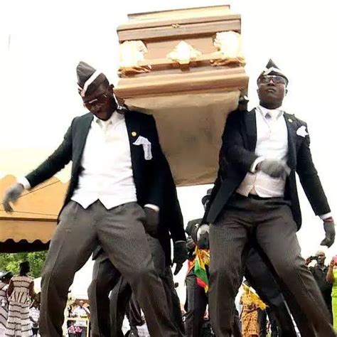 who are the coffin dancing pallbearers inspiring thousands of memes and jokes online find out