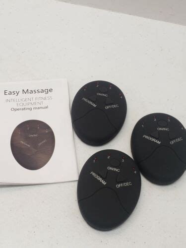 Easy Massage Intelligent Fitness Equipment Open Box Includes Instructions Ebay