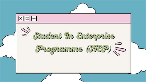 Video Students In Enterprise Programme Siep Umk C21a1945 Youtube