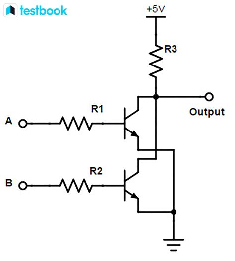 Nor Gate Circuit Diagram Using Transistor