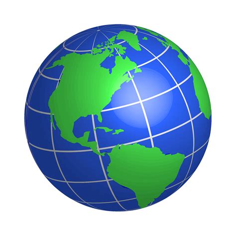 World Globe Vector Png