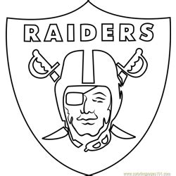Baltimore Ravens Logo Coloring Page for Kids - Free NFL Printable