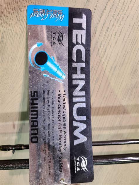 Brand New Shimano Technium Rod With Calcutta 400b Fishing Reel
