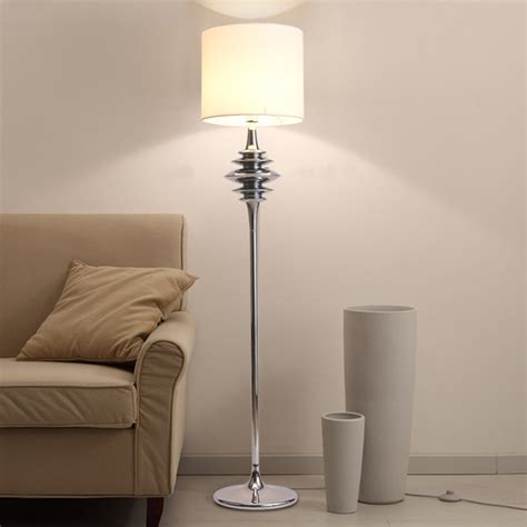 Hampton bay floor lamp torchiere decorative glass shade dark bronze 71.7 in. Modern Floor Lights Standing Lamps For Living Room Loft ...