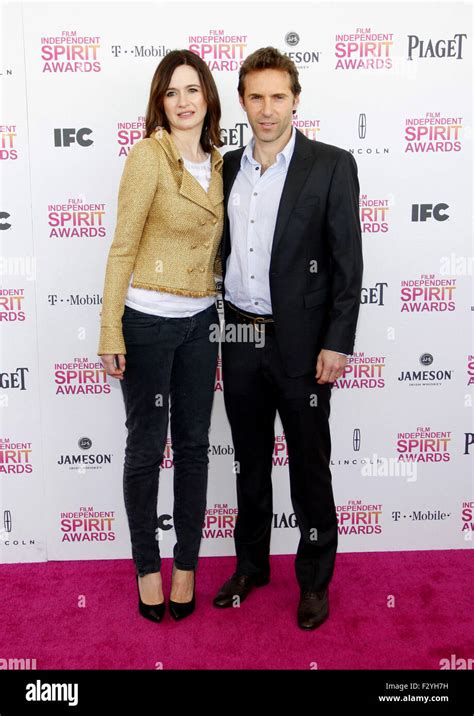 Alessandro Nivola And Emily Mortimer At The 2013 Spirit Awards Held At The Santa Monica Beach In
