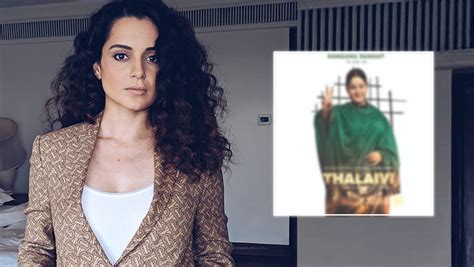 Thalaivi First Look Kangana Ranaut Looks Totally Unrecognizable In The