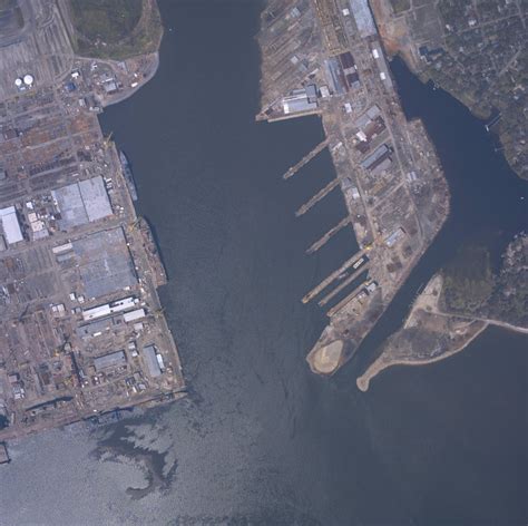 Aerial Images Of Ingalls Shipyard Pascagoula Mississippi
