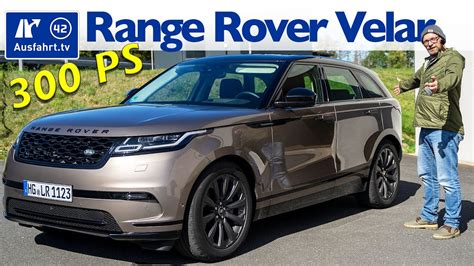 2020 Range Rover Velar D300 L560 Kaufberatung Test Deutsch Review