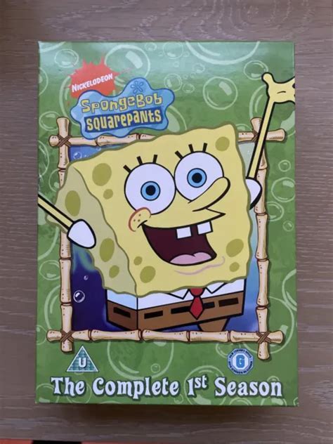 Spongebob Squarepants The Complete 1st Season Dvd Boxset Excellent