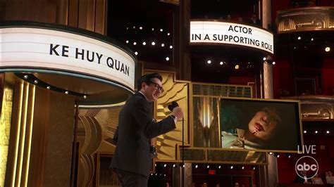 Ke Huy Quan Gives An Emotional Speech After Winning Best Supporting Actor Academy Awards