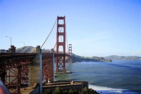 Walking Across The Golden Gate Bridge