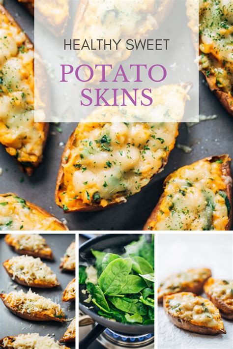 Healthy Sweet Potato Skins