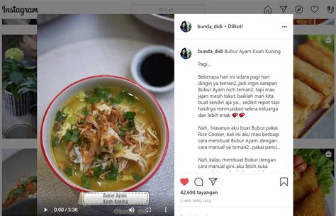Maybe you would like to learn more about one of these? Diah Didi's Kitchen: Bubur Ayam Kuah Kuning