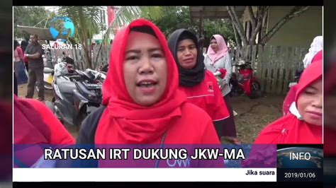 ratusan irt dukung jokowi youtube