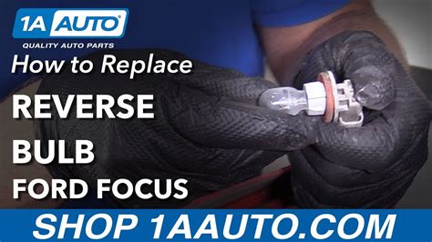 How To Replace Reverse Light Bulb 00 04 Ford Focus Youtube