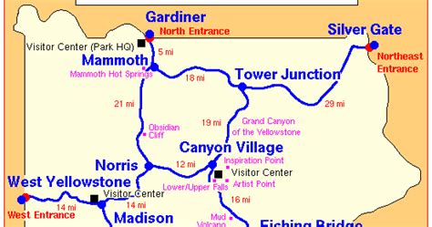 Yellowstone And More Yellowstone Map