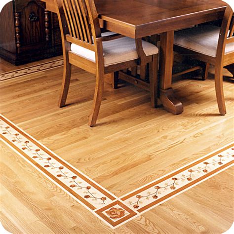 Tile Floor With Wood Border Flooring Site
