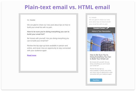 Plain Text Email Pros And Cons Iac