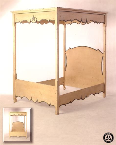 The novogratz camilla metal canopy bed has a design that will make you feel royal. Custom #1201b French Country Canopy Bed by Renaissance ...