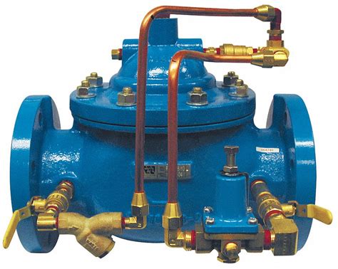 Watts Flanged Single Chamber Pressure Reducing Control Valve 6 In Pipe