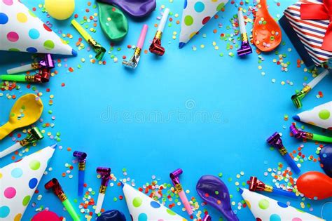 7779 Happy Birthday Party Colorful Balloons Yellow Background Happy