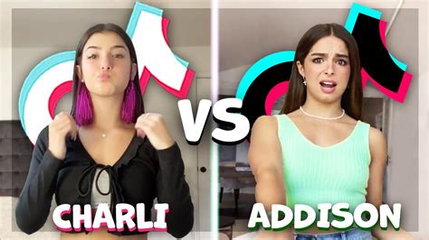 Charli D’amelio Vs Addison Rae Tiktok Dances Compilation September 2020 Youtube