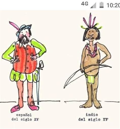 Quiero Un Dibujo Sobre Los Españoles Y Sobre Los Indigenas Brainlylat