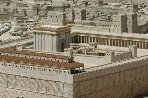 Jerusalem Second Temple Israel Stock Image Image Of Israel Ancient