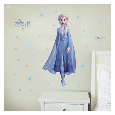 Disney Frozen 2 Wall Decals Elsa Frozen Wall Decal With 3d Augmented