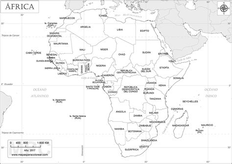 Mapa Politico Del Continente Africano Mapa Colorir Mapas Para Imprimir
