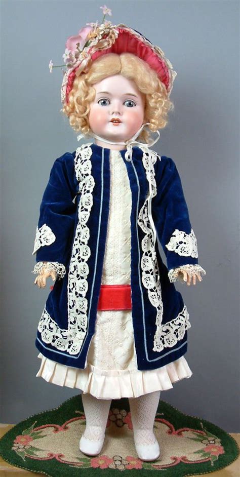 Pretty Antique Cm Bergmann Antique German Bisque Doll C