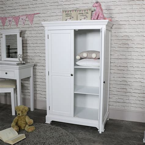Clothes rails and canvas wardrobes(1). White Bedroom Furniture - Daventry White Range | Melody ...