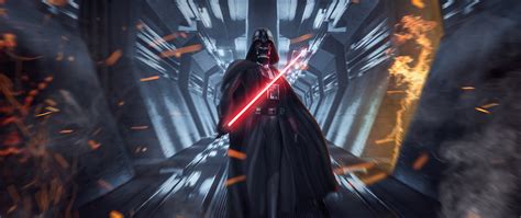 Download 2560x1080 Wallpaper Darth Vader Star Wars Dark Forces Video