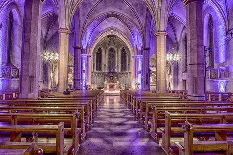 Purple Church Foto And Bild Architektur Sakralbauten Motive Bilder