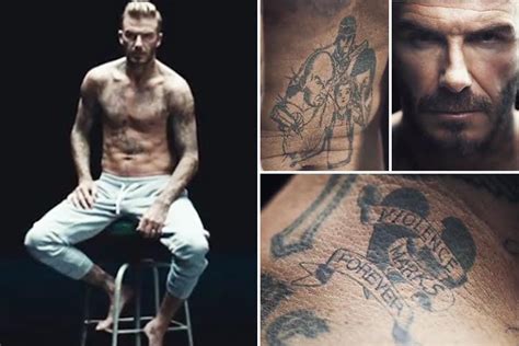 David Beckham Strips Off To Show His Tattoos In Moving New Unicef Video