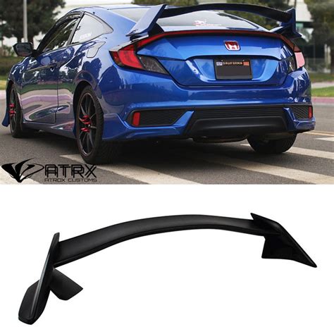 2020 honda civic type r | cars.com photo by joe bruzek. Alerón Spoiler Type R Plástico Original Honda Civic Coupe ...
