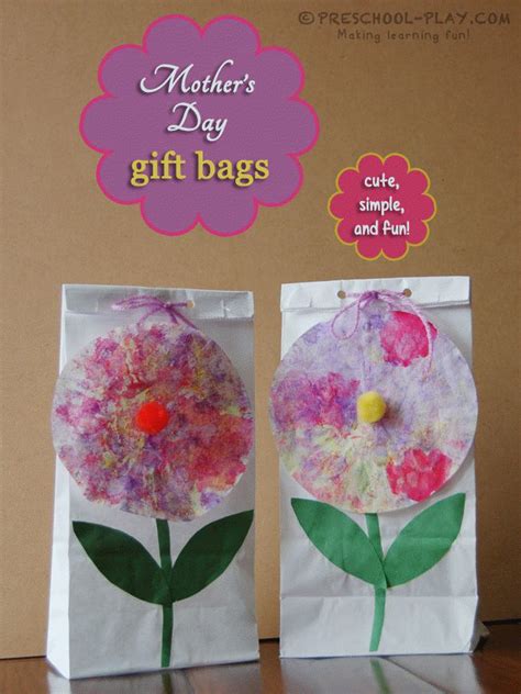 Mothers Day T Bag Craft In 2020 Mothers Day Crafts Preschool Diy