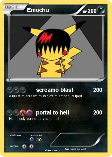Pokémon Emochu 26 26 Screamo Blast My Pokemon Card