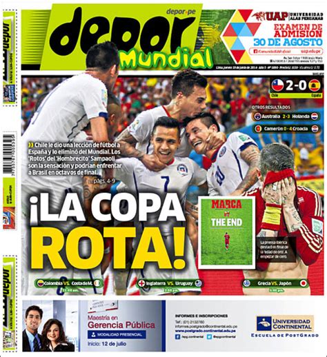 Collection Of Diario Depor Noticias De Diario Depor Percom Capa Di