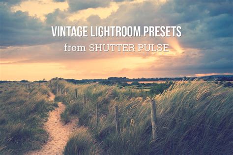 That's usually fine for sliders like highlights and shadows, where every unedited photo starts at zero, but won't work as. Vintage Lightroom Presets - Shutter Pulse