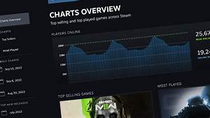 Valve Reworks Steam Stats With New Real Time And Weekly Steam Charts