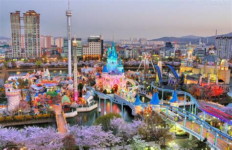 Lotte World Seoul South Korea Tourist Destinations