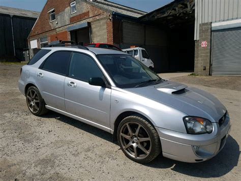 2005 Subaru Impreza 20 Gx 5 Door Estate Silver Four Wheel Drive Wrx