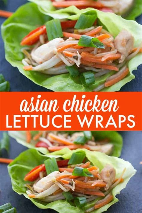 Asian Chicken Lettuce Wraps Simply Stacie