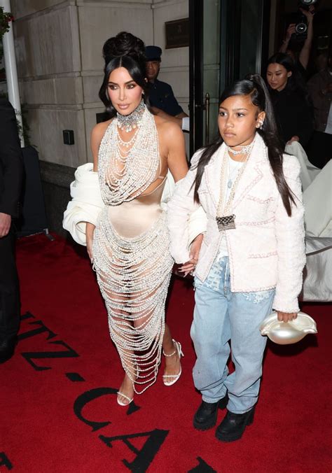 Kim Kardashian And North West S Met Gala Date Popsugar Celebrity Uk