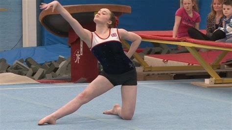 Gymnast Holly Banks Astounds Coaches With Success Bbc News