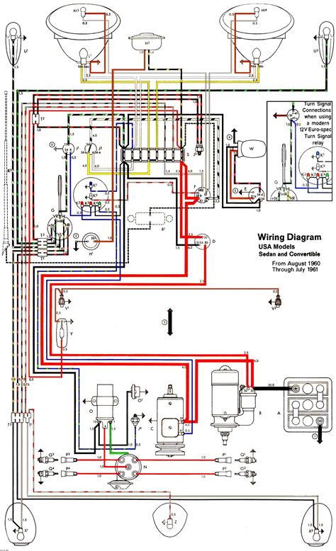 vw bug alternator wiring diagram