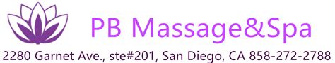 Pacific Beach Massage And Spa San Diego Massage