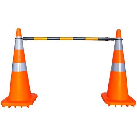 Extendable Road Cone Barrier 1200mm to 2200mm | OfficeMax NZ